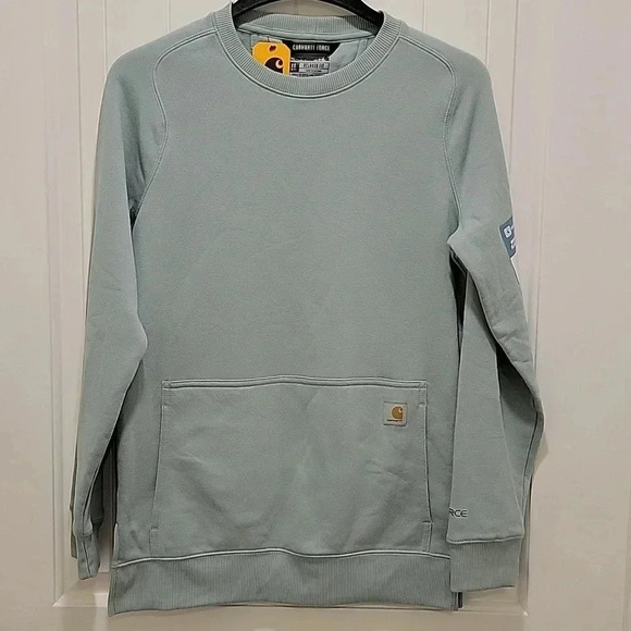 Carhartt Force Relaxed Fit Lightweight Sweatshirt Size XS - Picture 8 of 9